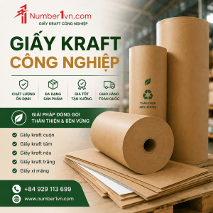 Ảnh đại diện trang chủ giấy kraft P One Vina
